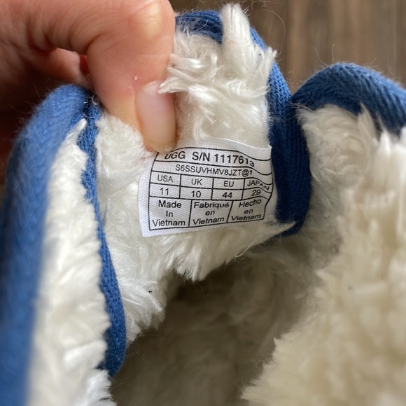 Blue men's ugg ankle boots - Picture 6 of 6